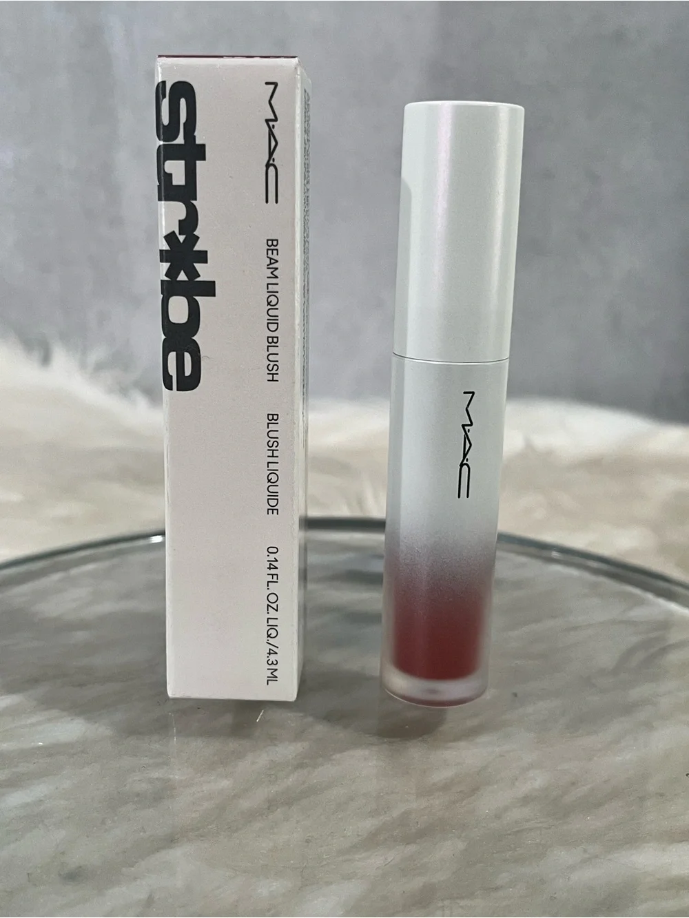 NEW MAC Cosmetics MAC Strobe Beam Liquid Blush Unsweetened